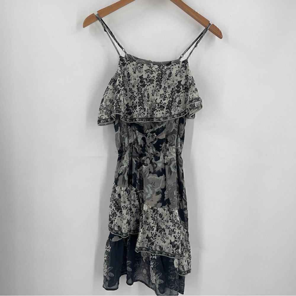 Joie Ashanti Silk Dress in Caviar